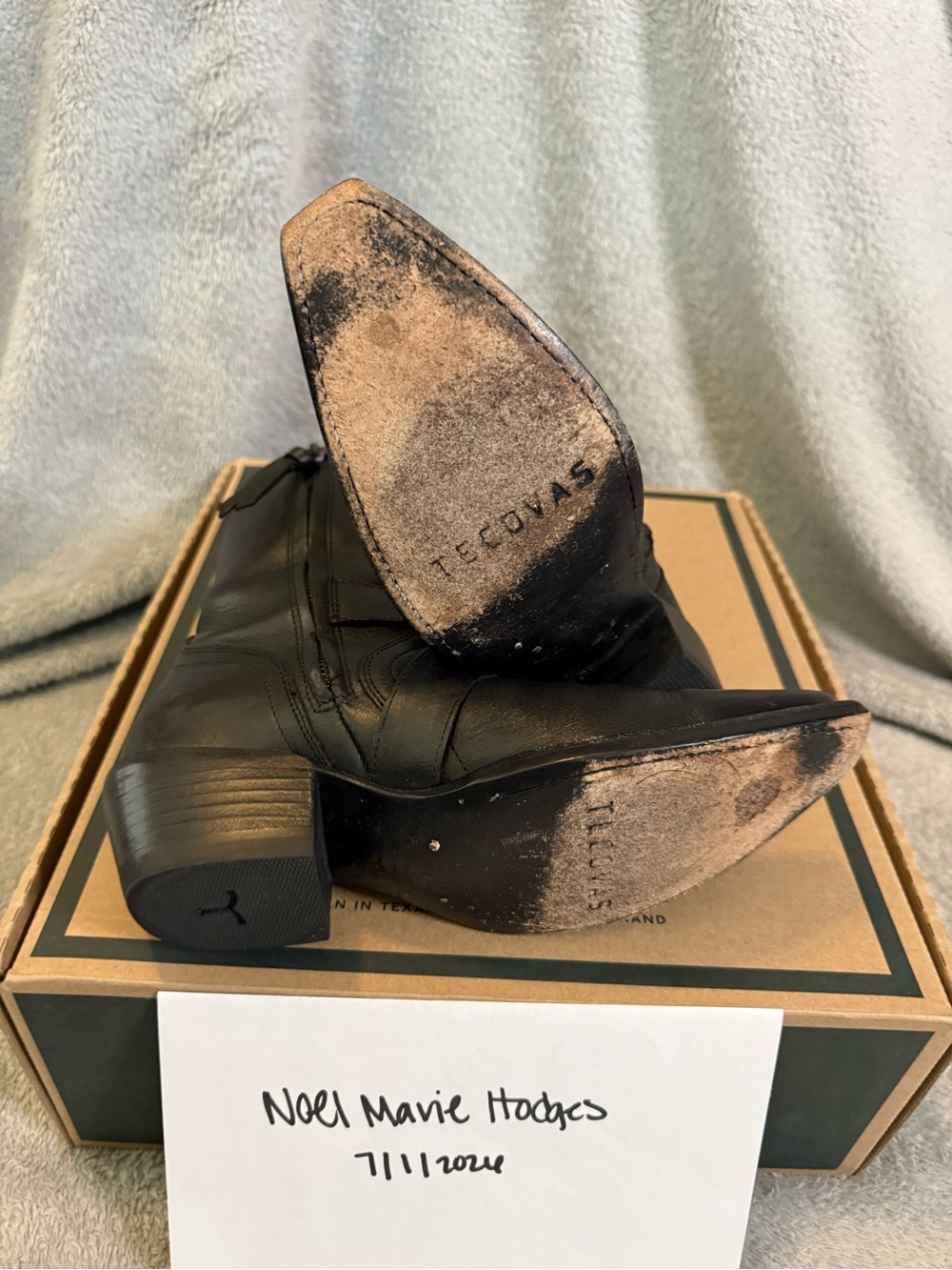 Tecovas Dakota Midnight size 7B - Picture 3 of 3